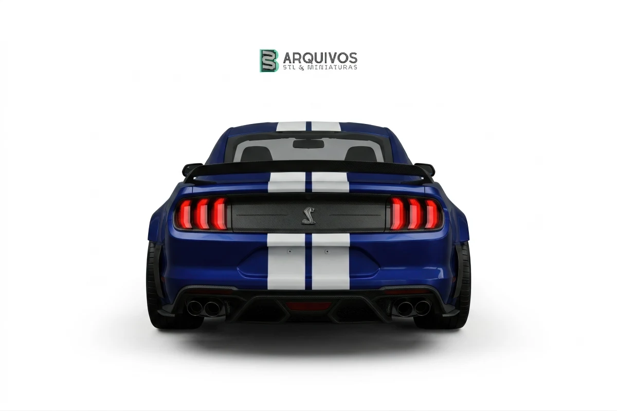 Modelo 3D STL - Ford Mustang RTR SPEC 5 2020 — foto 5